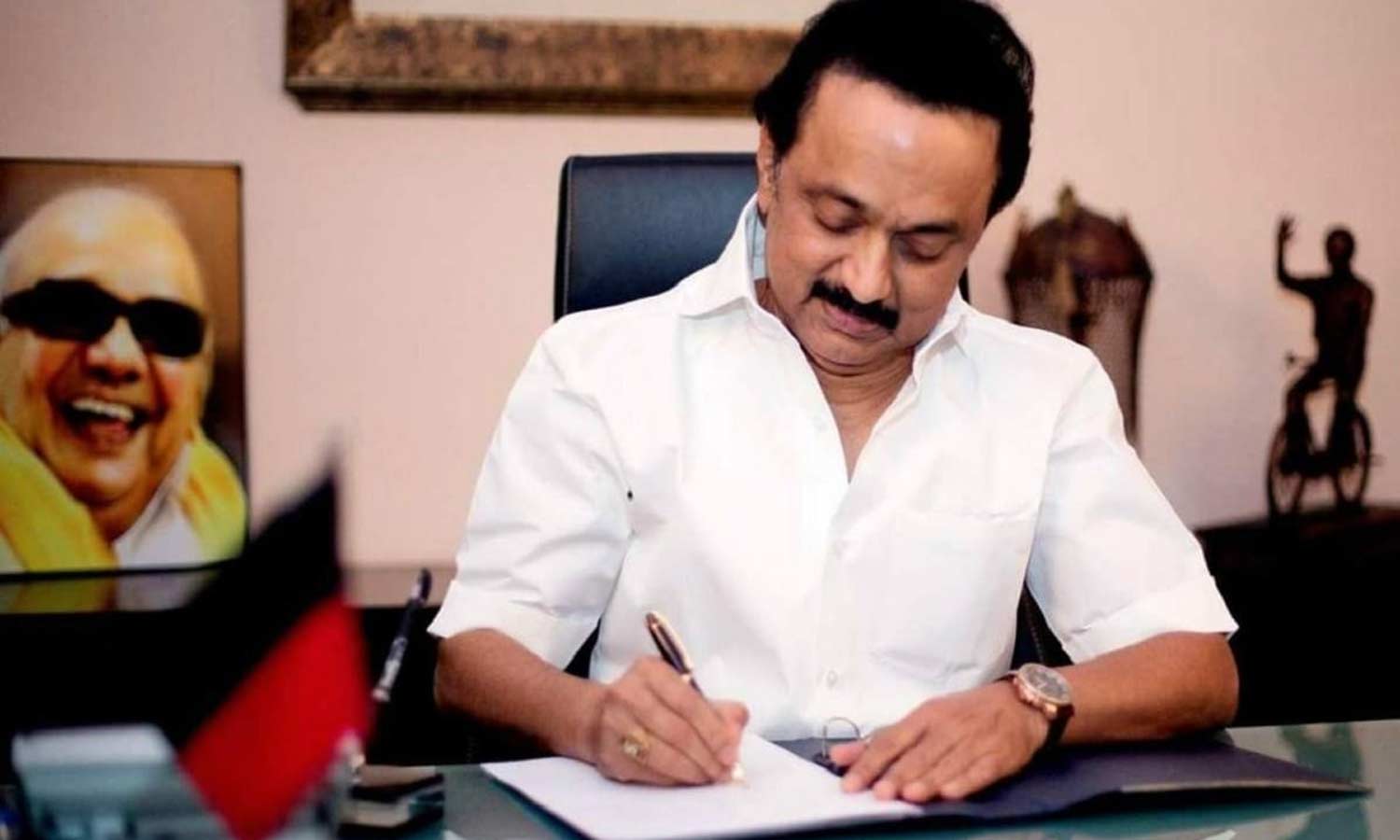 stalin-letter MK Stalin urges non-BJP chief ministers to pass resolution seeking a timeframe for Governors deciding on Bills