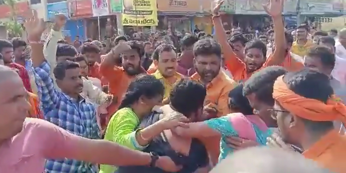 11, including a BJP councilor, booked as videos of mob chanting Jai Shri Ram while attacking Muslim man in Telangana goes viral 11, including a BJP councilor, booked as videos of mob chanting Jai Shri Ram while attacking Muslim man in Telangana goes viral