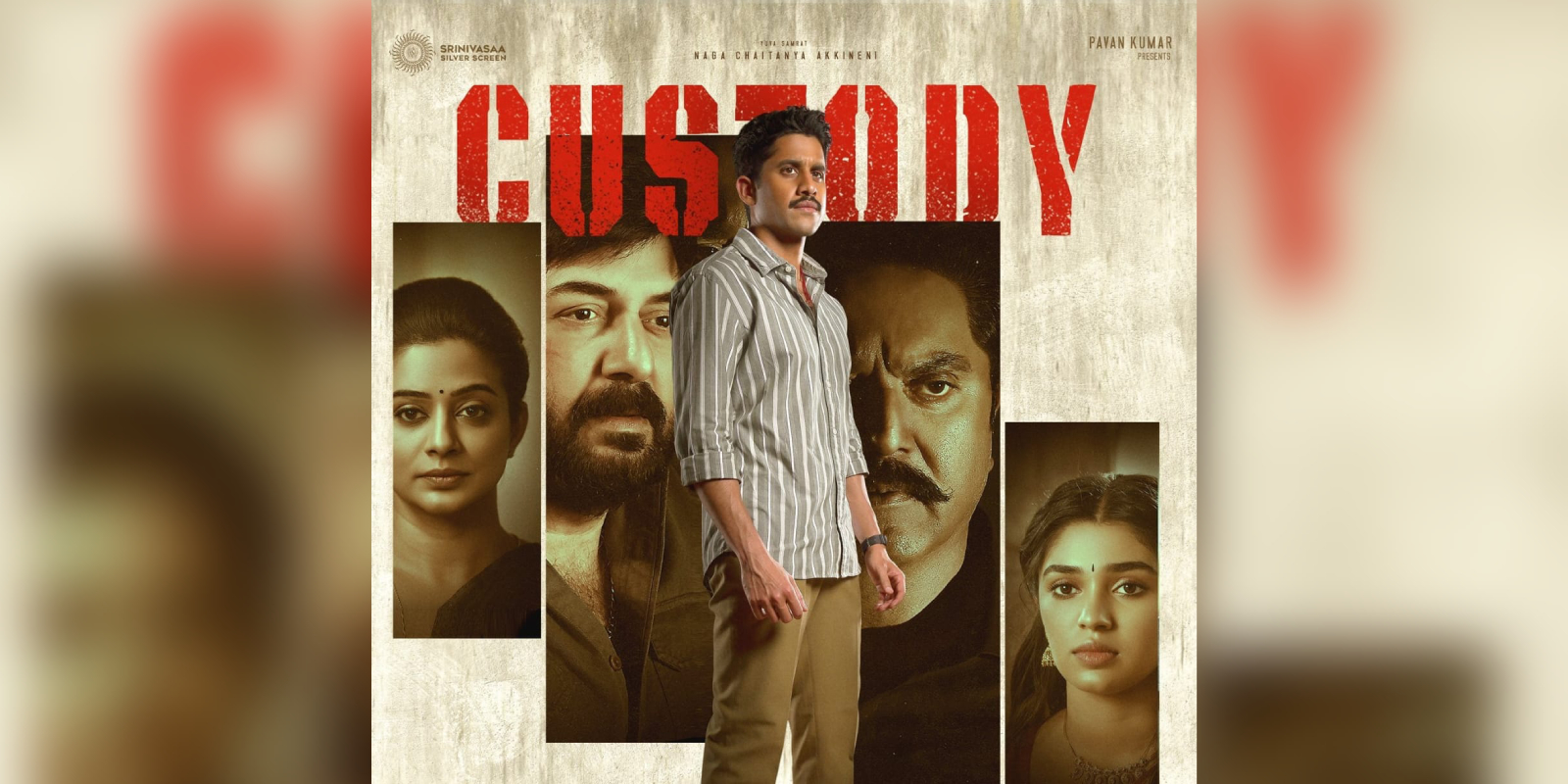 Custody poster Naga Chaitanya Custody