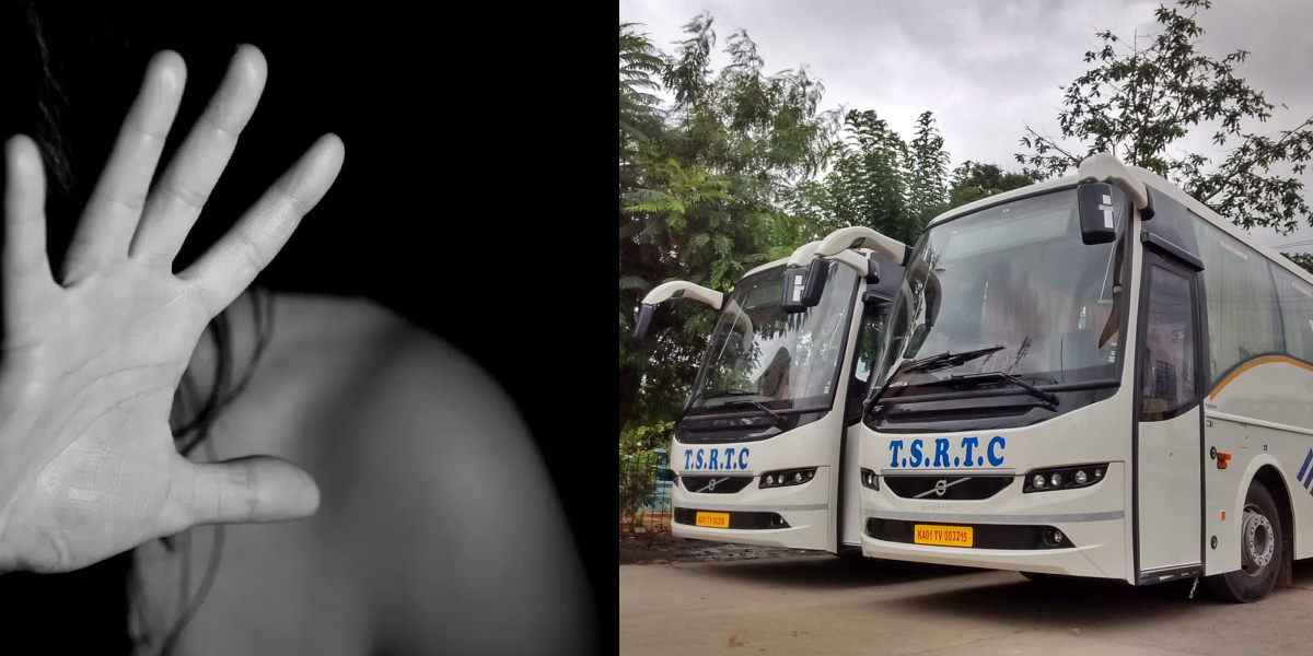 Jagtial police sub-inspector assaults, abuse woman after his wife quarrel over a seat in TSRTC bus