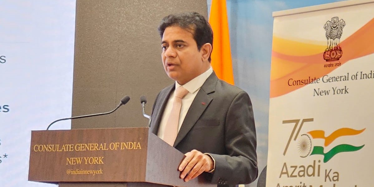 KT Rama Rao. (Twitter) KT Rama Rao. (Twitter)