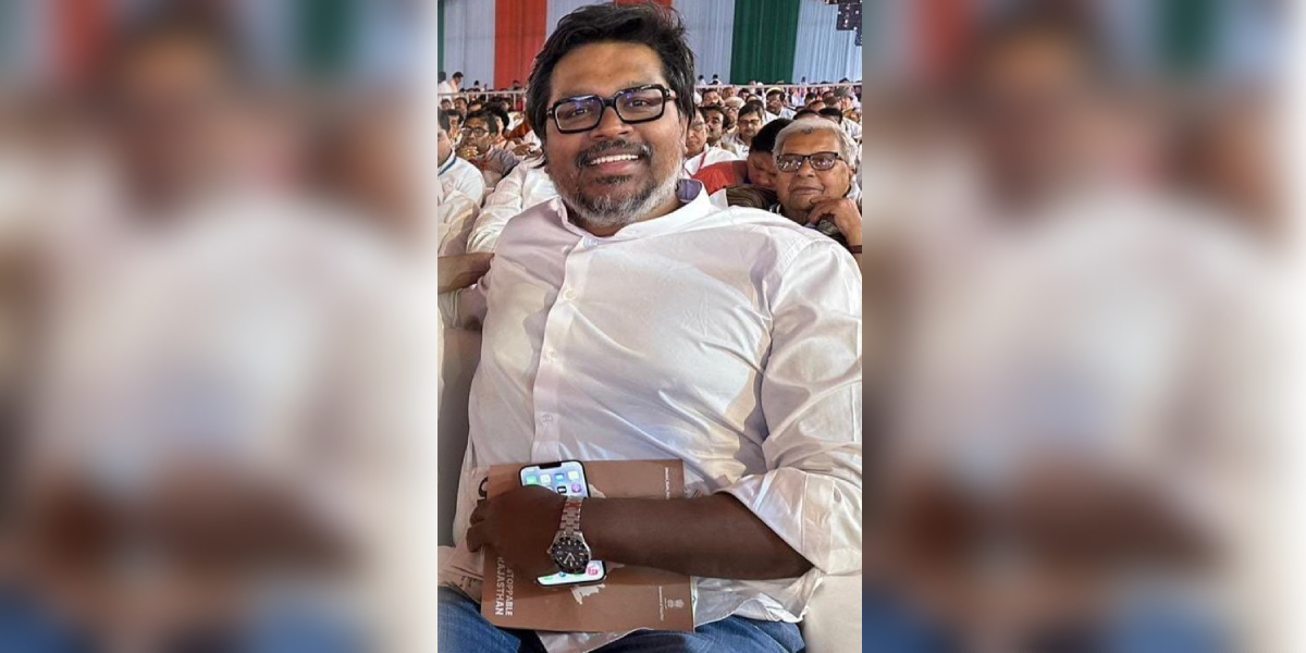 Kanugolu File photo of political strategist Sunil Kanugolu.