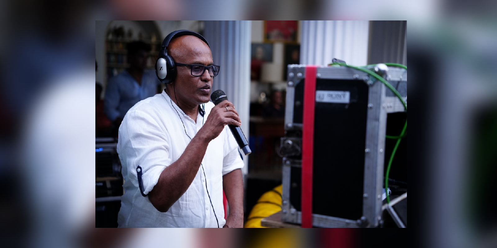 Music School director Papa Rao Biyyala Music School director Papa Rao Biyyala