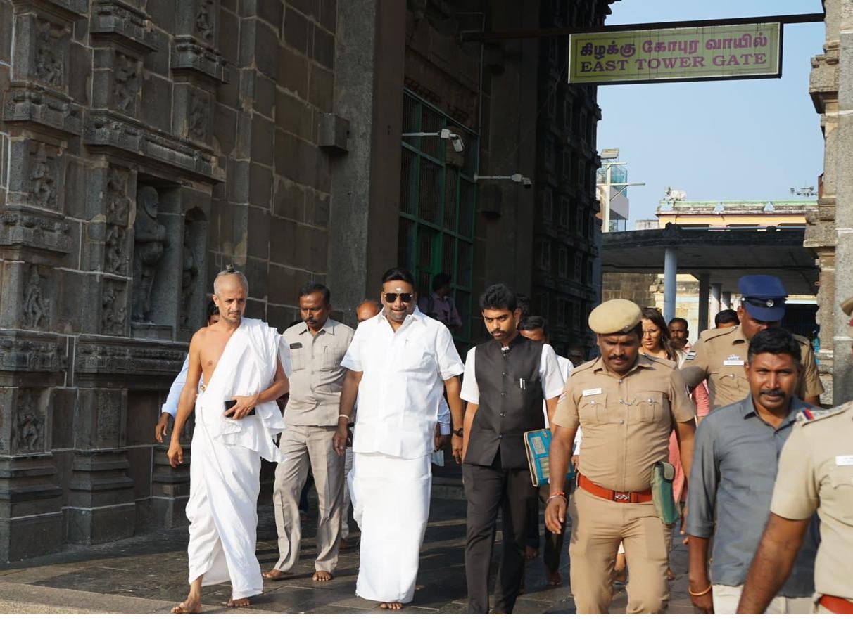NCPCR NCPCR Member RG Anand interviewed Dikshithars, doctors, police officiers, and the girls at Chidambaram. (Supplied)