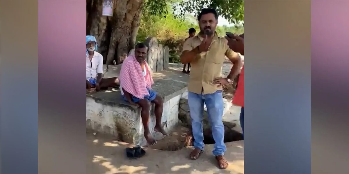 Villagers cited the Congress's poll promise and refused to pay the electricity bill. (Screengrab)