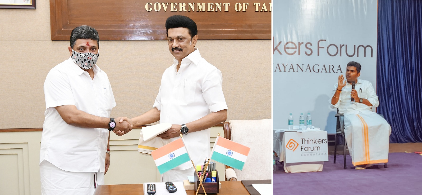 PTR Anna Annamalai challenges MK Stalin to sue him over ‘audio leak’ of PTR