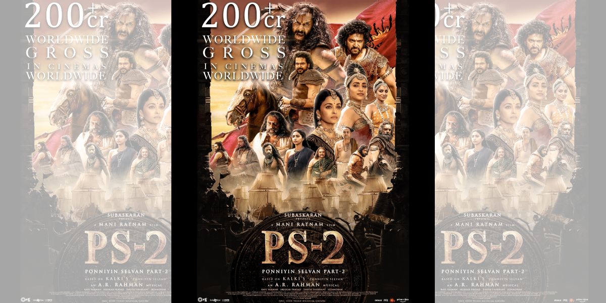 Ponniyin Selvan 2 poster. (Twitter) Ponniyin Selvan 2 poster. (Twitter)