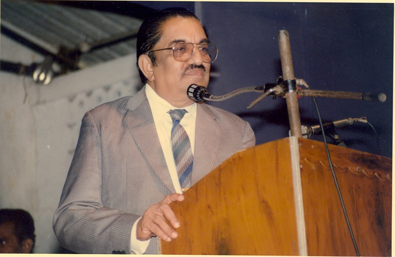 RNJ speech as district Governor of Lions Clubs RN Jayagopal giving a speech in his capacity as the district governor of Lions Clubs