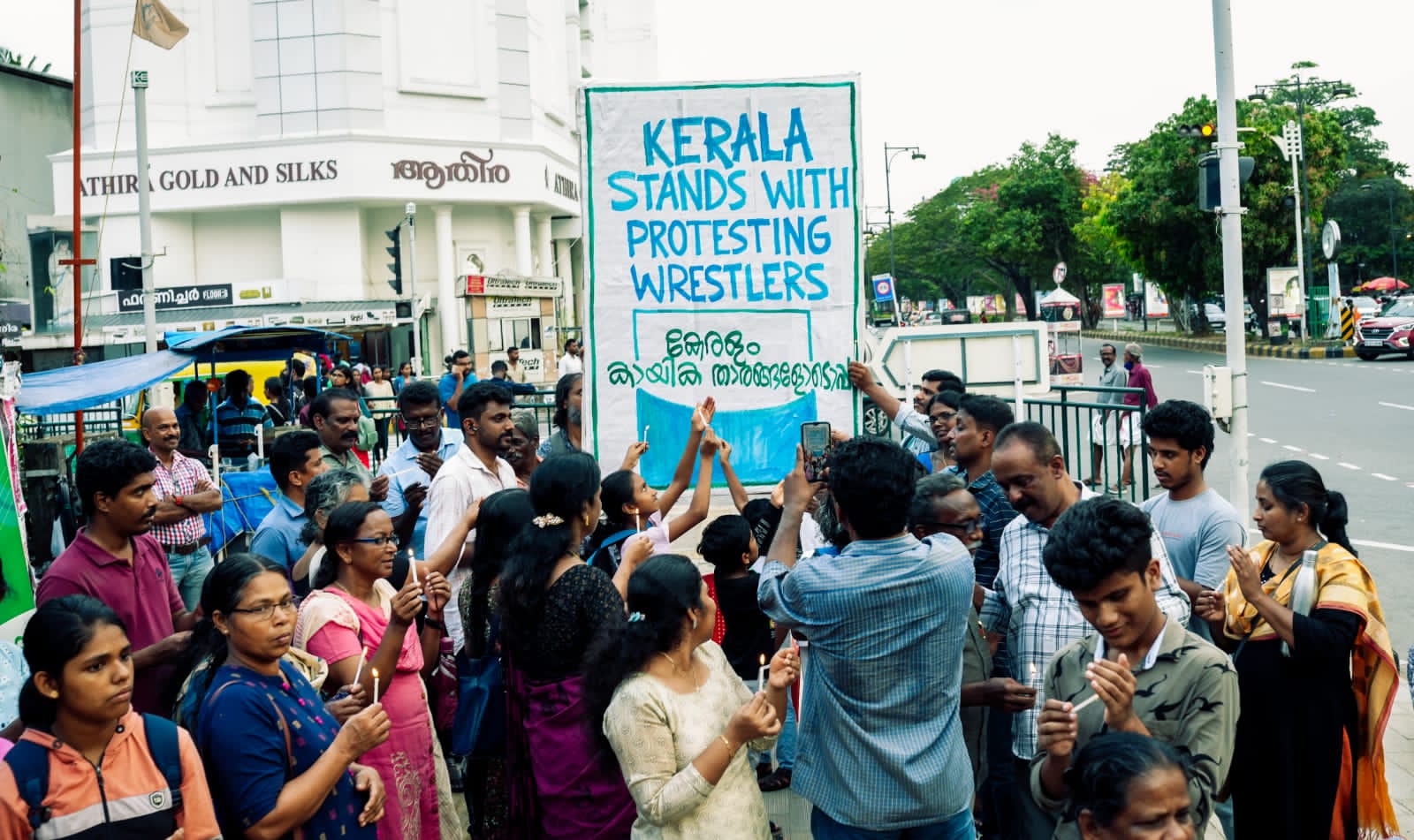 WhatsApp Image 2023-05-22 at 1.17.35 PM Activists in Kochi, Hyderabad show solidarity with national-level wrestlers protesting sexual harassment