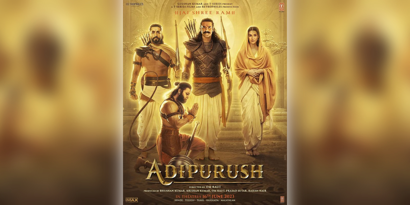 Adipurush poster Adipurush poster