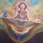 Artwork by mentor and artist K Natarajan