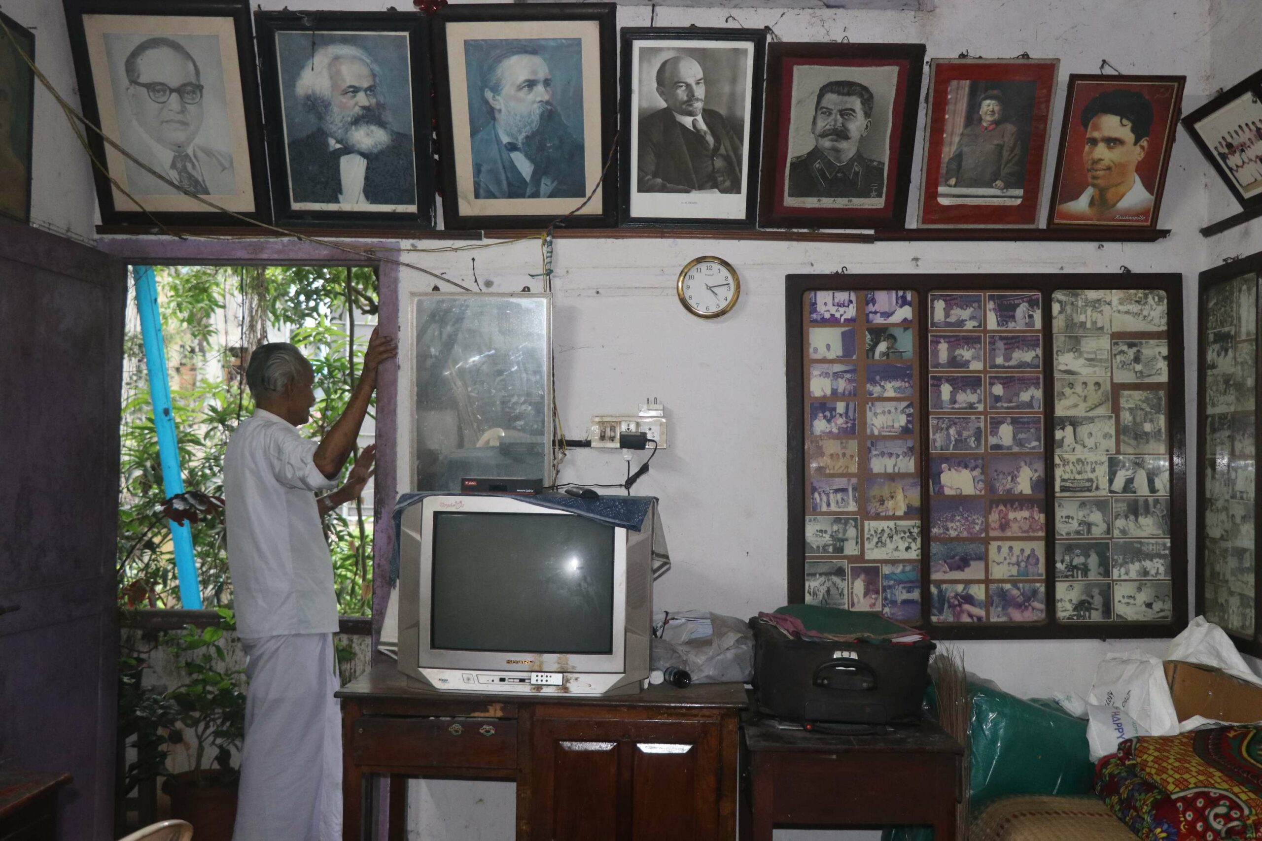 A Vasu at his residence. (Praveen K)