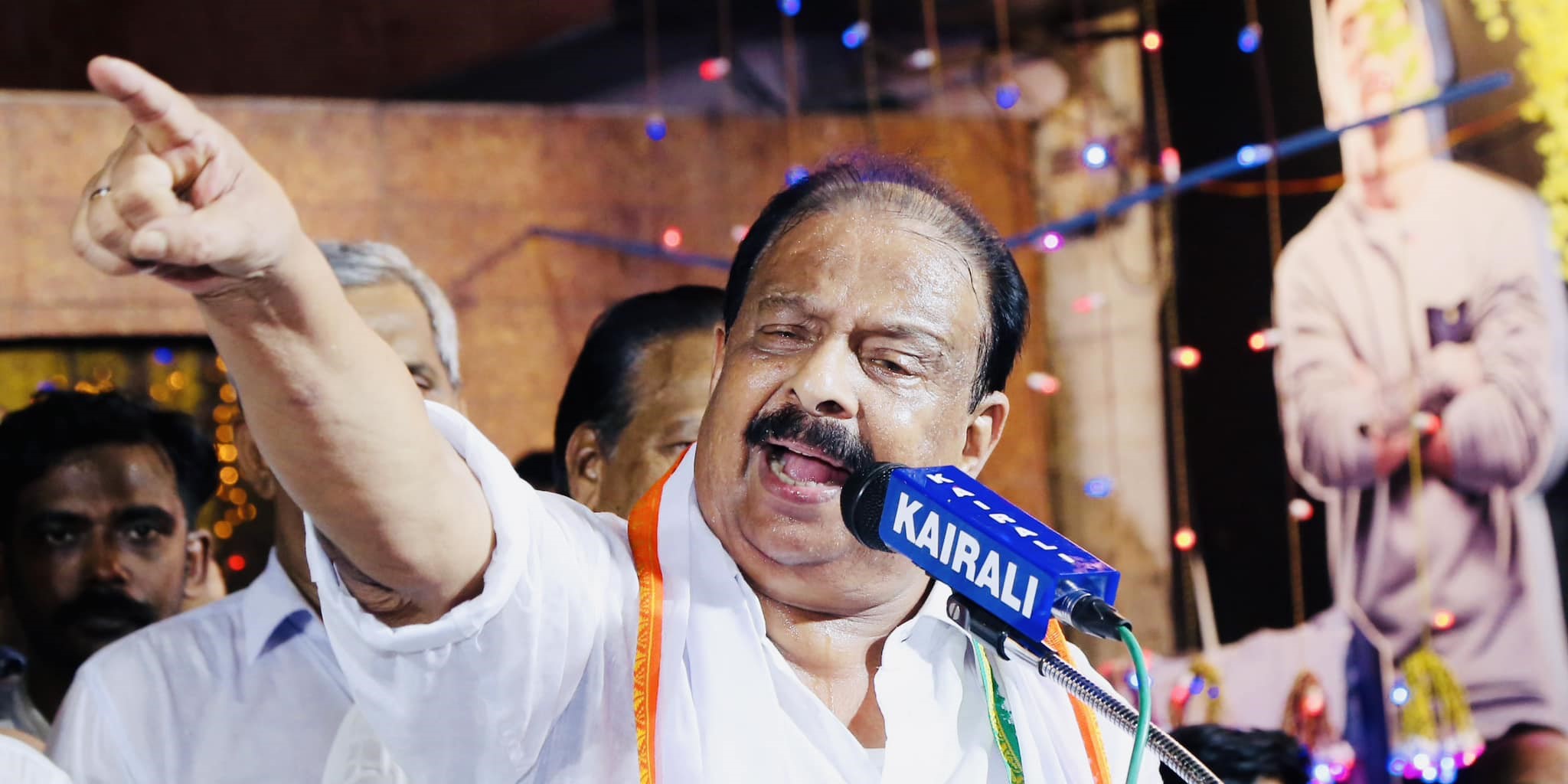 K Sudhakaran File photo of KPCC chief K Sudhakaran. (ksudhakaraninc/Facebook)