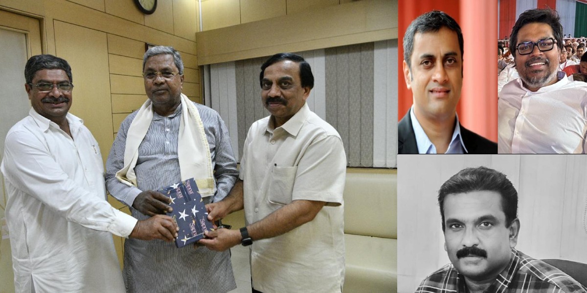 Karnataka Chief Minister Siddaramaiah’s advisors. Karnataka Chief Minister Siddaramaiah's advisors.