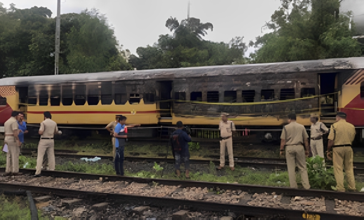 Kerala train fire