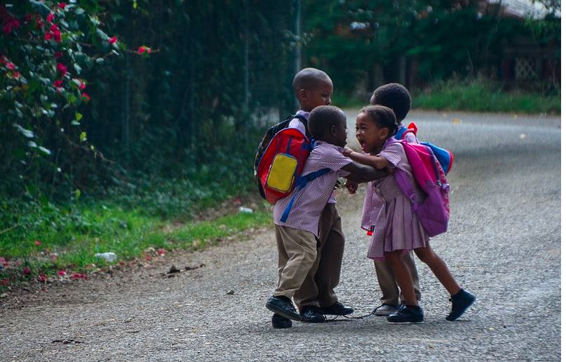 Kids Quarrel - Representational Picture Wikimedia Commons