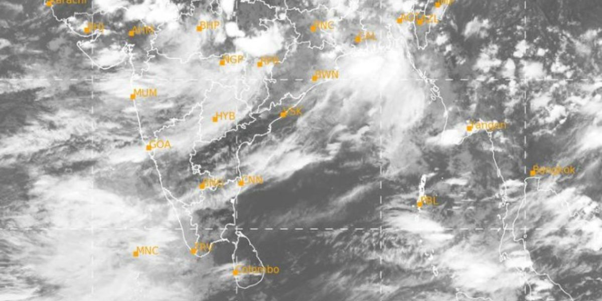 Monsoon clouds over South India as of 27 June. (IMD) (1) South India monsoon