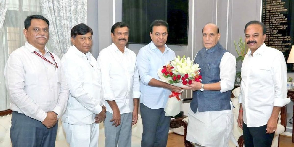 KTR-RajnathSingh KTR-RajnathSingh