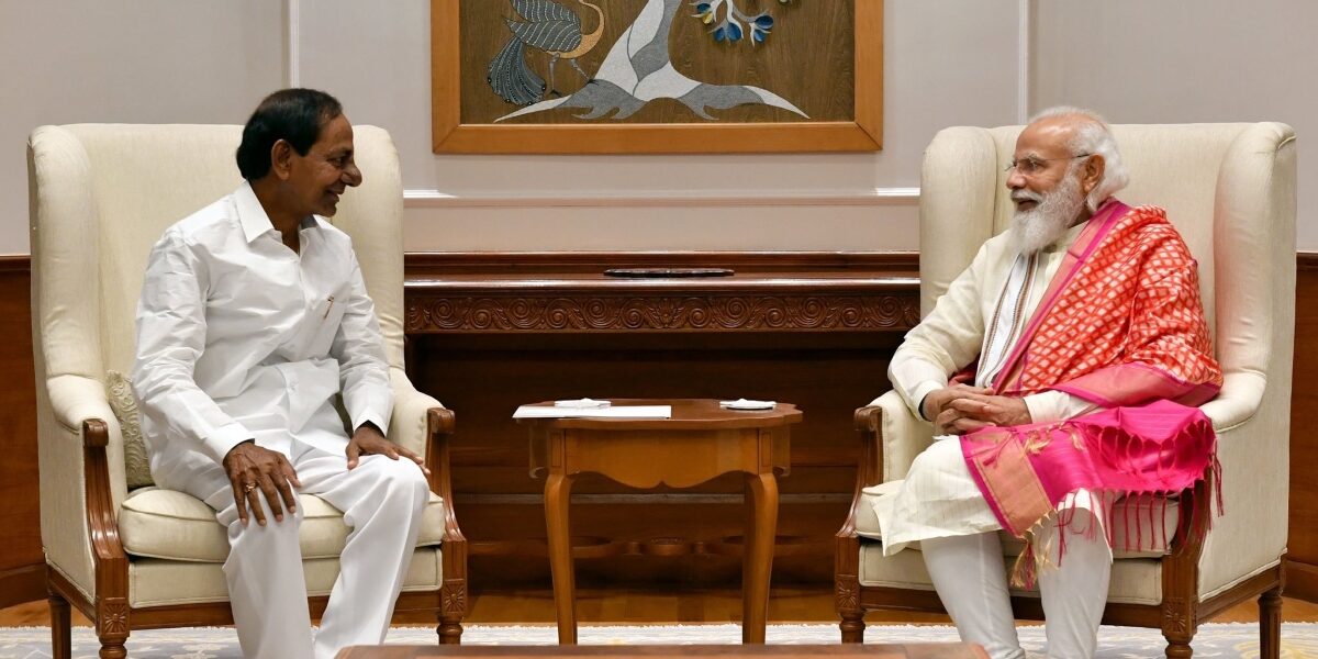 PM Modi and Telangana CM KCR KCR says Modi is a good friend