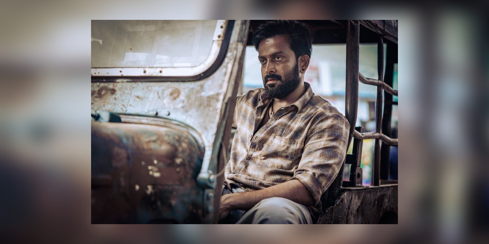 Prithviraj as Double Mohanan in Vilayath Buddha Prithviraj as Double Mohanan in Vilayath Buddha