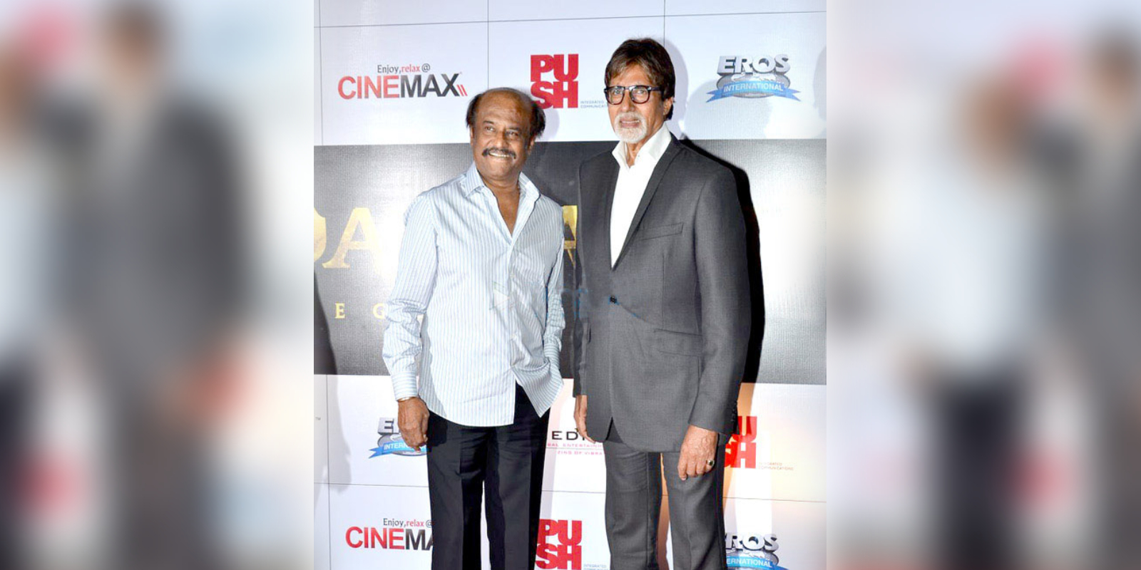 Rajinikanth with Amitabh Bachchan
