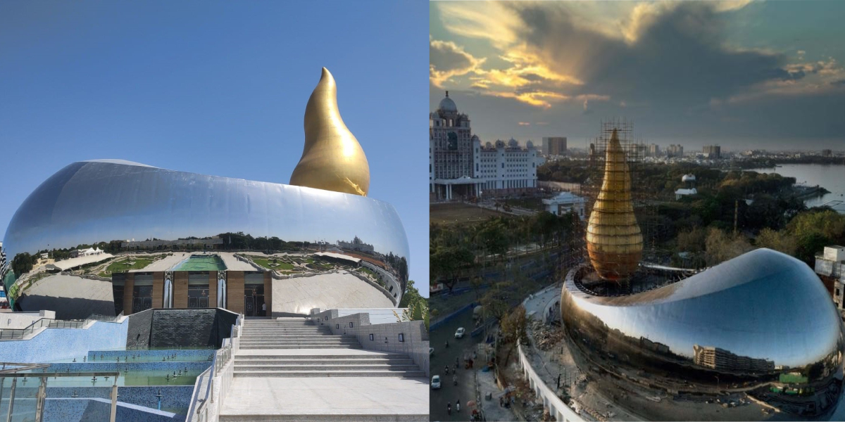 Photo-feature: Telangana Martyrs' memorial, honouring heroes with world's 'largest' stainless steel structure