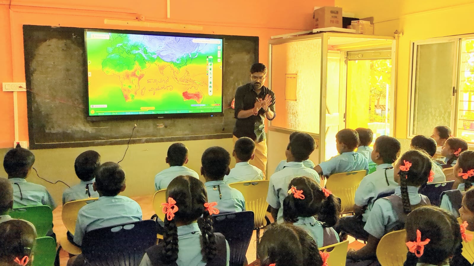 Class room representational picture