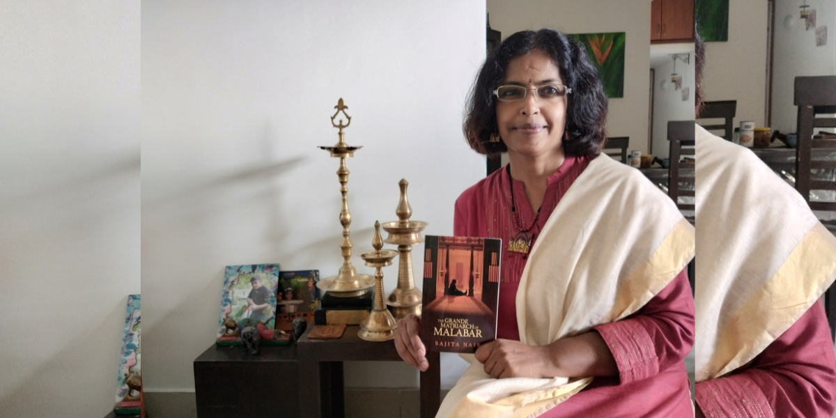 Sajita Nair’s latest book is a clarion call for Malayalis to reconnect with their roots. (Maria Paulose/South First) Sajita Nair's latest book is a clarion call for Malayalis to reconnect with their roots. (Marina Paulose/South First)