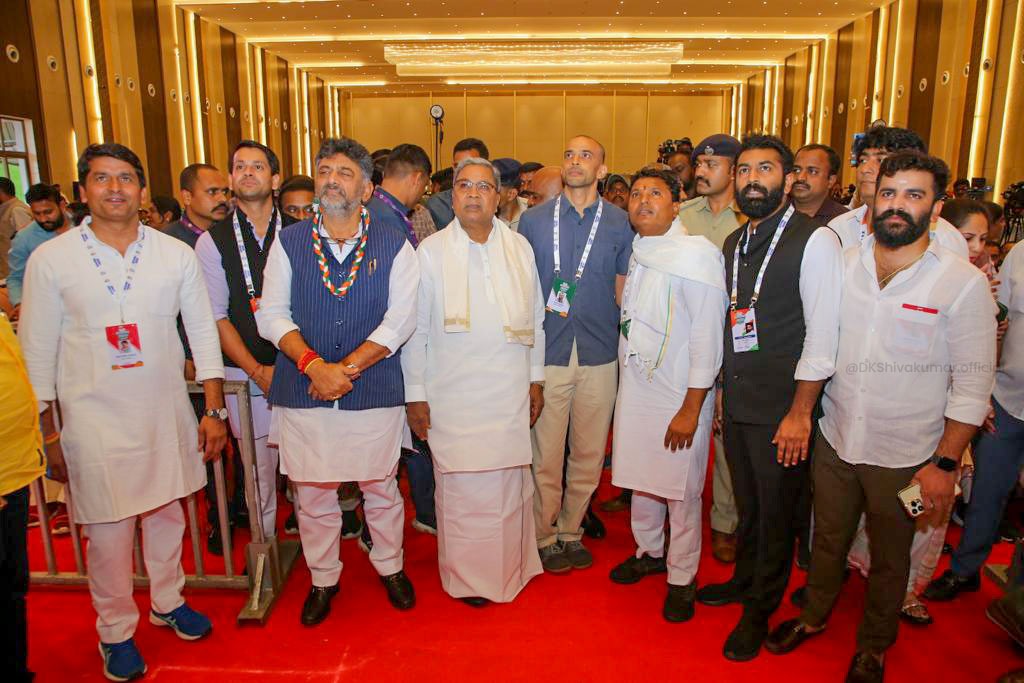 DKS-Sidd The Siddaramaiah-led Congress government completed 100 days at the helm in Karnataka. (X)