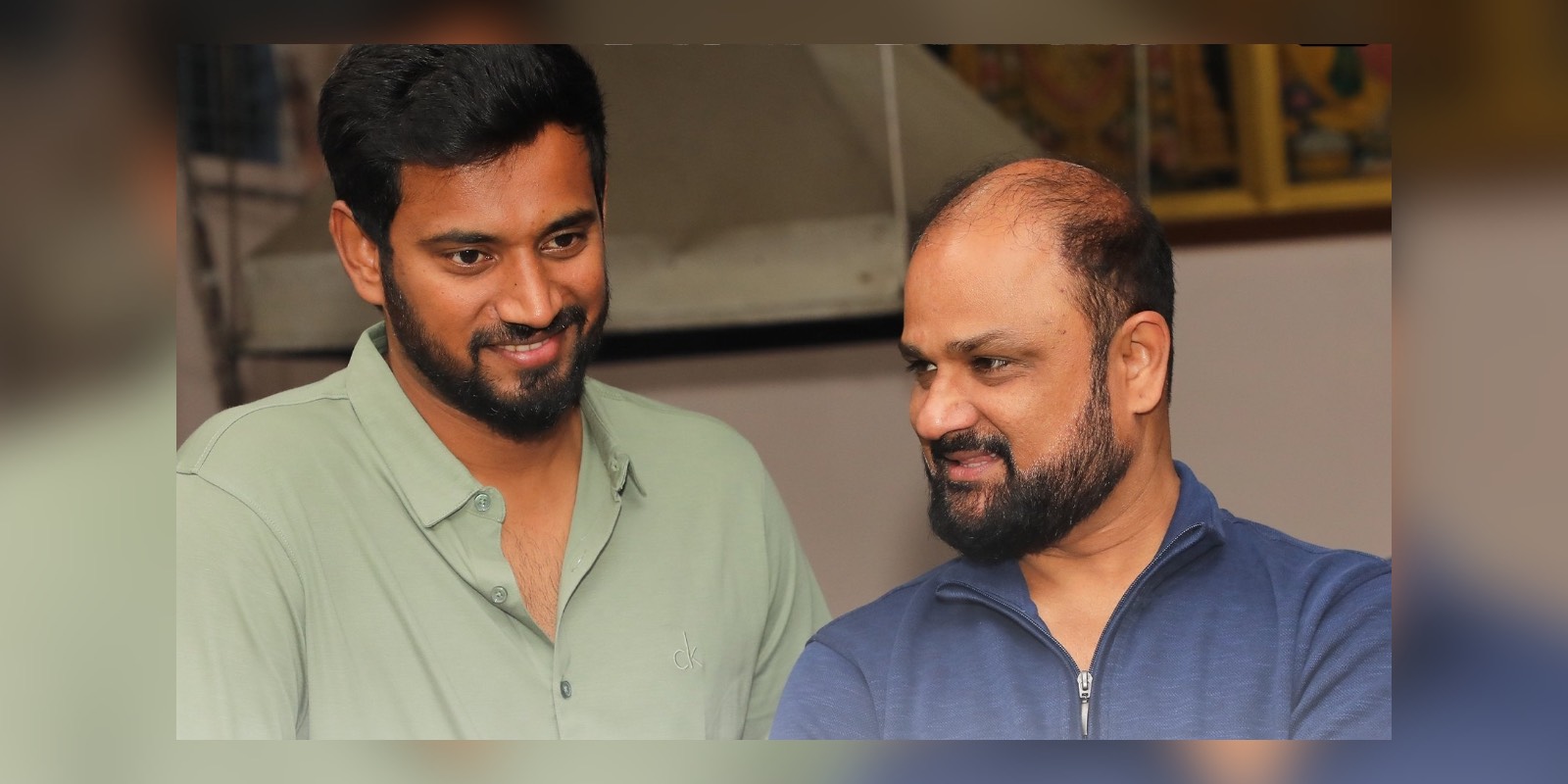 Director Shashank with actor Darling Krishna Director Shashank with actor Darling Krishna