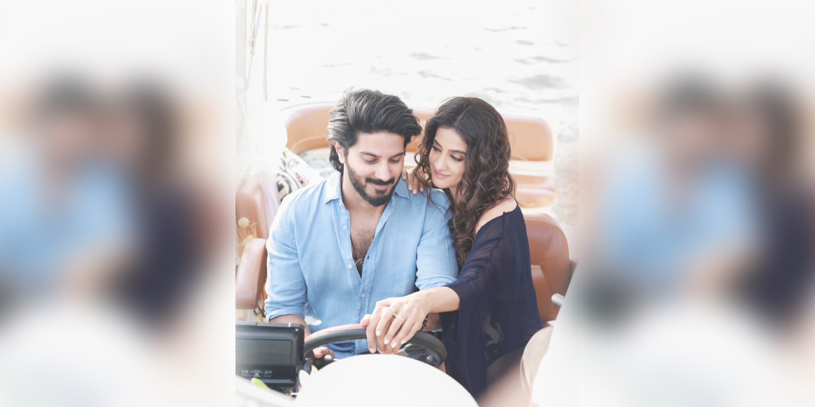 Dulquer Salmaan and Jasleen Royal in Heeriye Dulquer Salmaan and Jasleen Royal in Heeriye