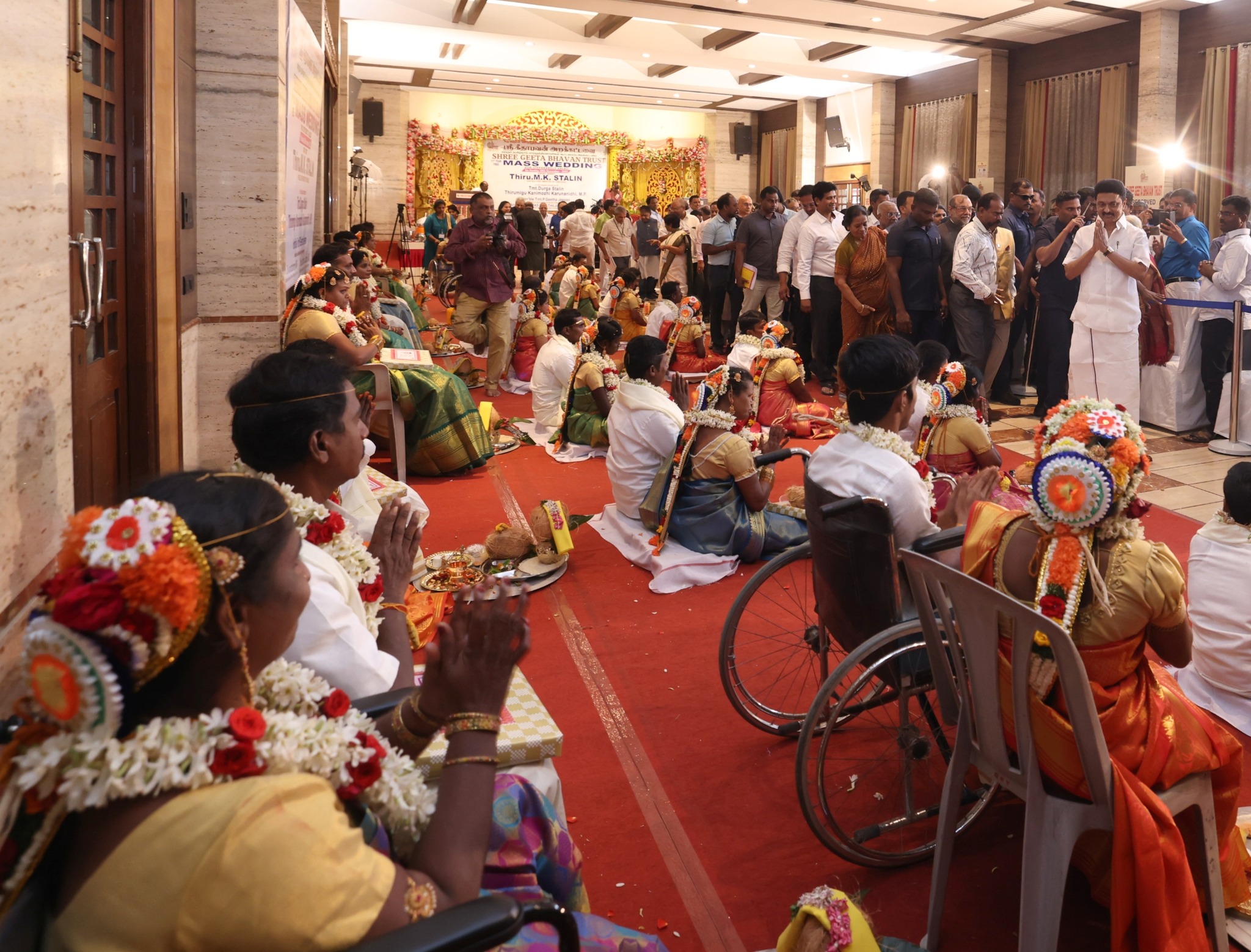 Mass Marriage 1 Differently-abled couples struggle as benefits promised by Tamil Nadu government are delayed