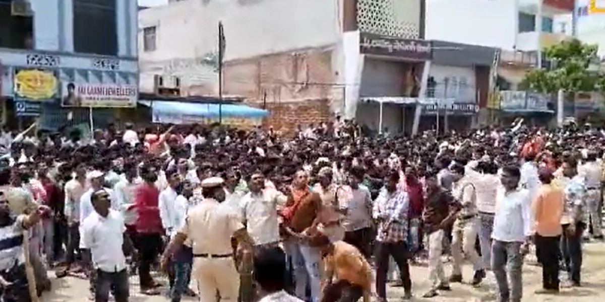 Gajwel communal tension Gajwel communal tension: People held for mosque attack, BJP MLA detained to prevent escalation