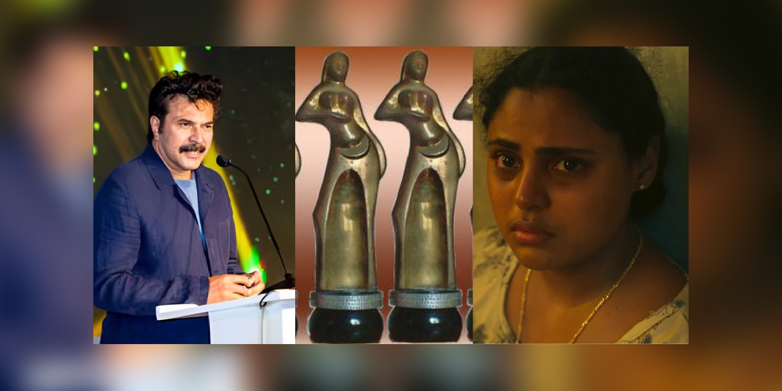 Mammootty and Vincy Aloshious win Best Actor and Actress awards in 53rd Kerala State Film Awards Mammootty and Vincy Aloshious win Best Actor and Actress awards in 53rd Kerala State Film Awards