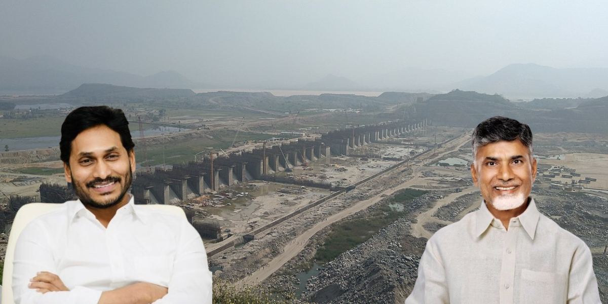 Copy of Untitled (1200 × 600 px) Chief Minister Jagan Mohan Reddy and ex-chief minister Chandrababu Naidu. (Wikimedia Commons)