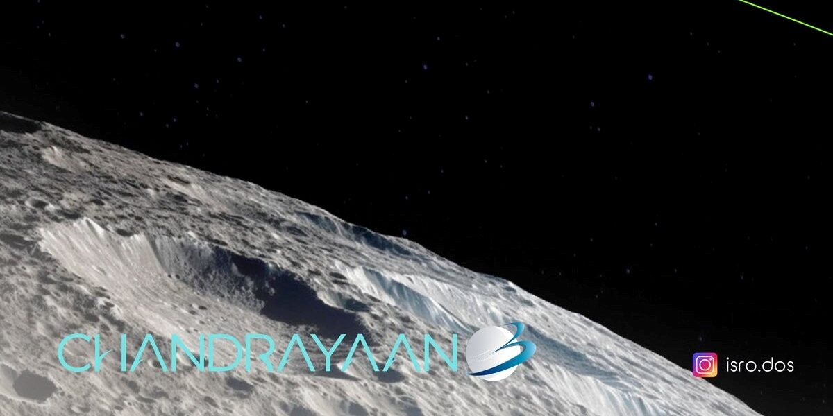 Images of the moon surface taken by lander module of Chnadrayaan 3 Images of the moon surface taken by the lander module of Chnadrayaan 3. (Isro/Twitter)