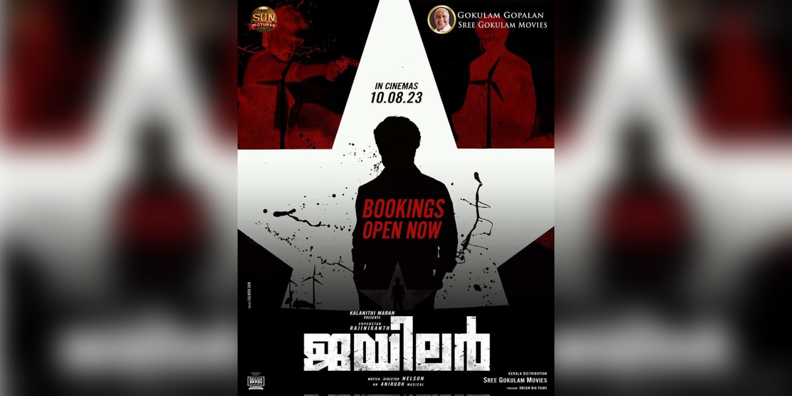 Jailer kerala fan shows Jailer kerala fan shows