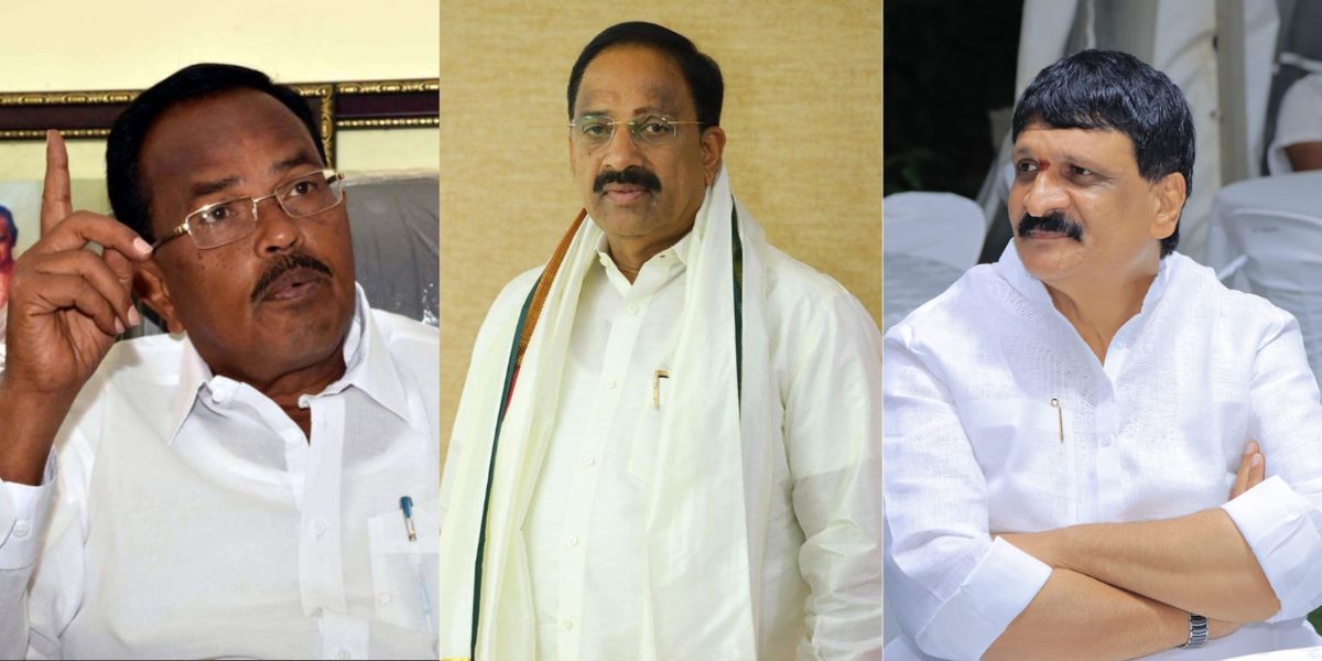 Motkupalli Narasimhulu, Tummala Nageswara Rao, Mynampalli Hanumanth Rao. Dissidence in BRS