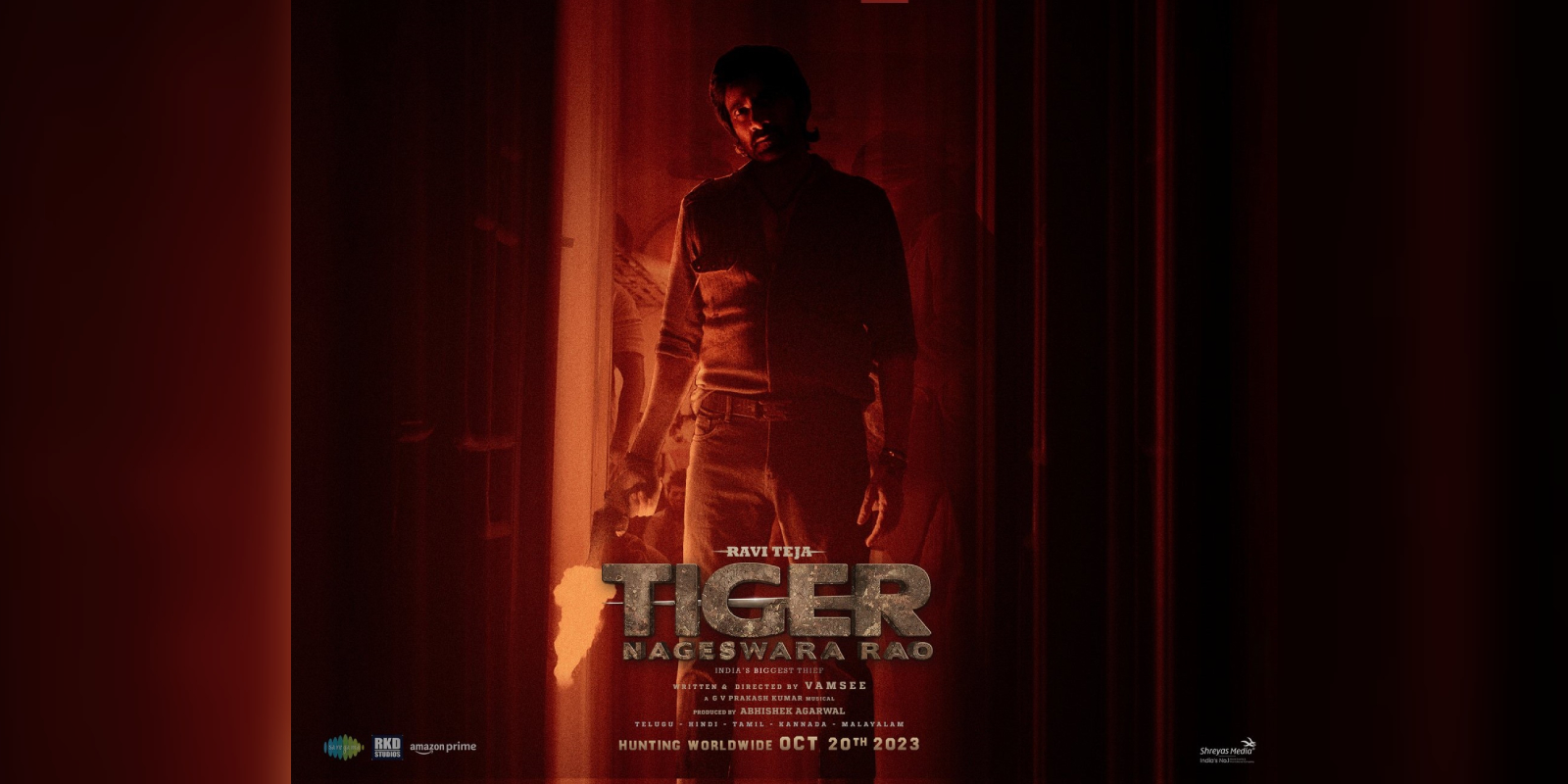 Ravi Teja in Tiger Nageswara Rao