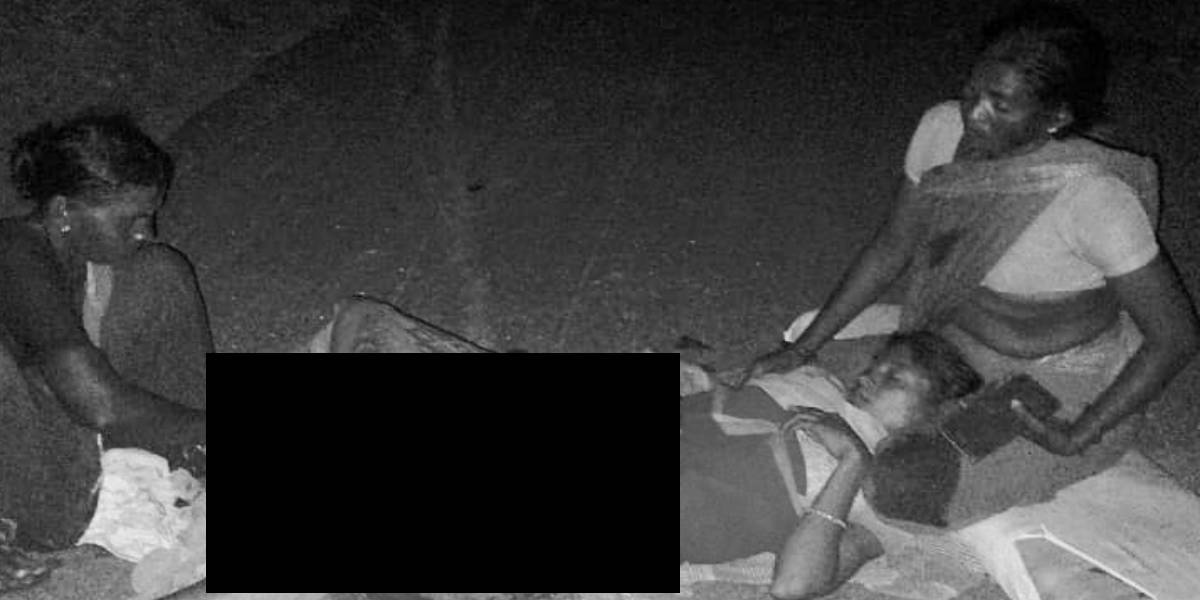 Despite their desperate pleas for help, the ambulance failed to reach their location. (Supplied)