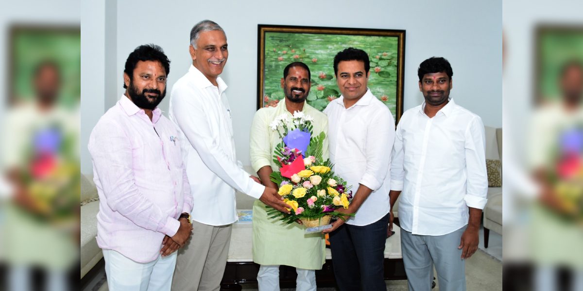 New Project (77) Kaushik Hari at Pragati Bhavan on Friday. (Supplied)