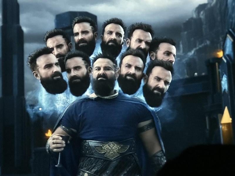 Saif Ali Khan as Lankesh in Adipurush