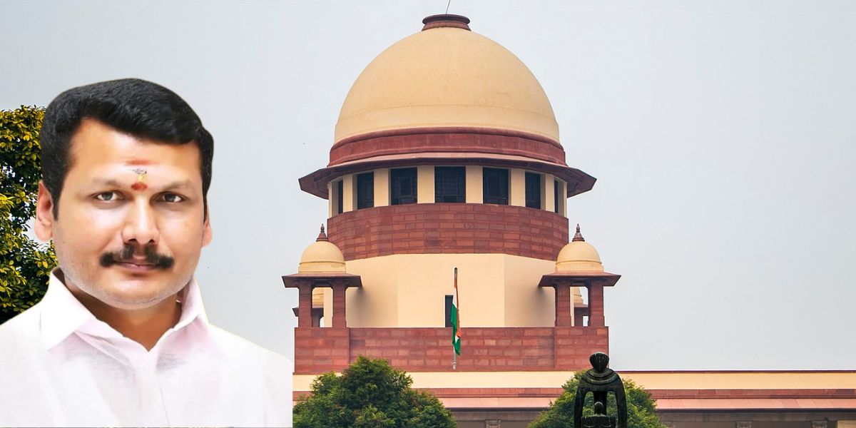Senthil Balaji in Supreme Court.