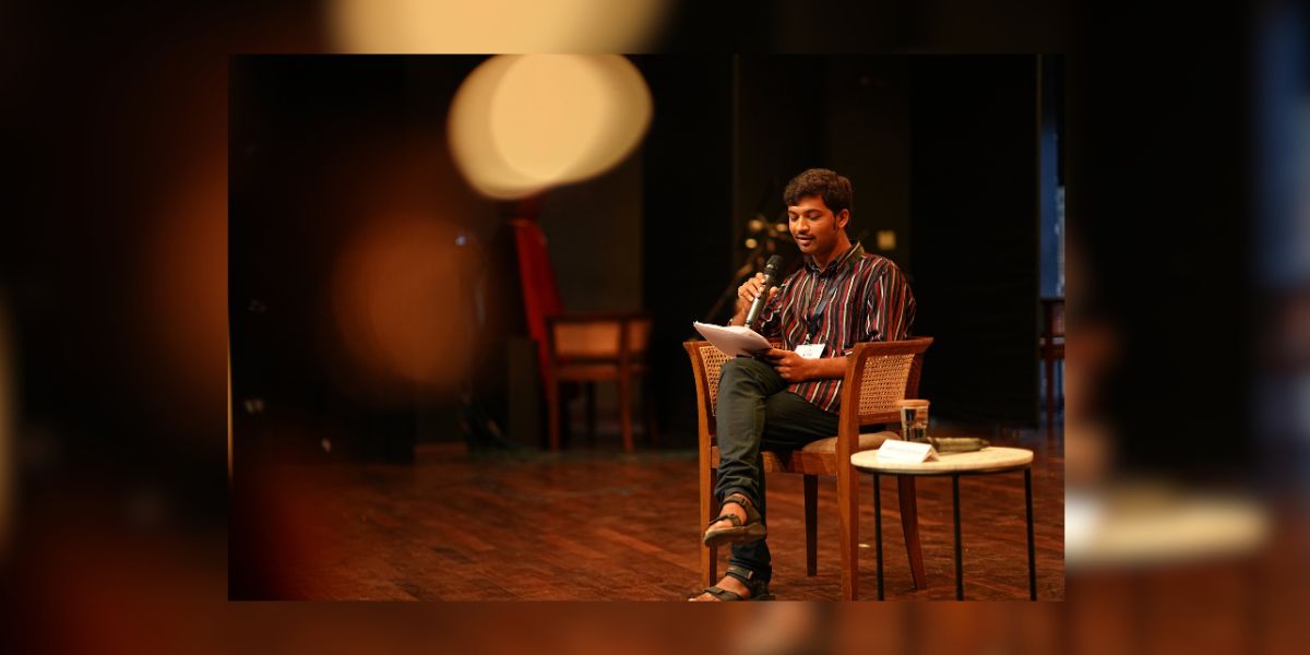 Telugu poetry: Ramesh has authored three books in Telugu.