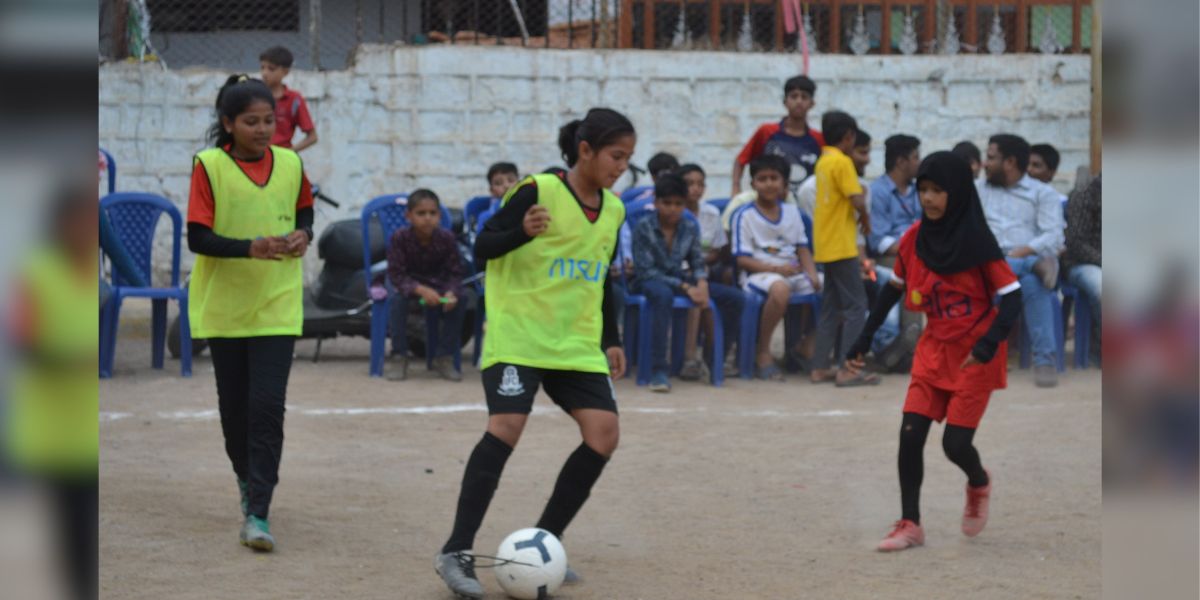 Girls on Ground aims to create a platform to enable girls to fully utilise public playgrounds. (Supplied)