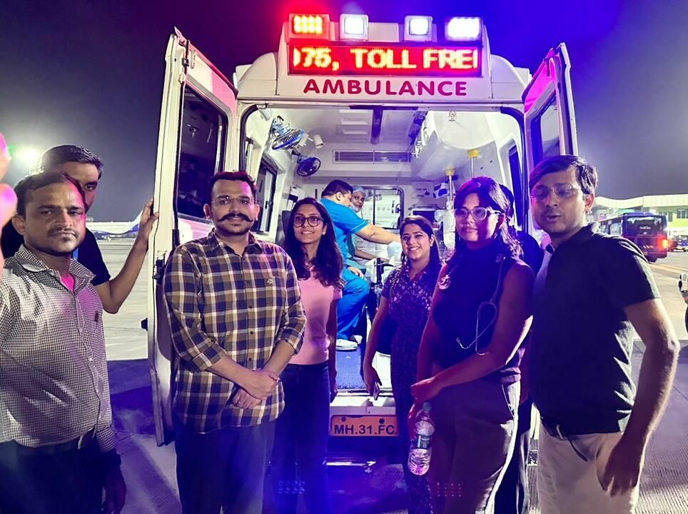 five docs The five doctors from AIIMS Delhi who were on board the Vistara flight. (Supplied)