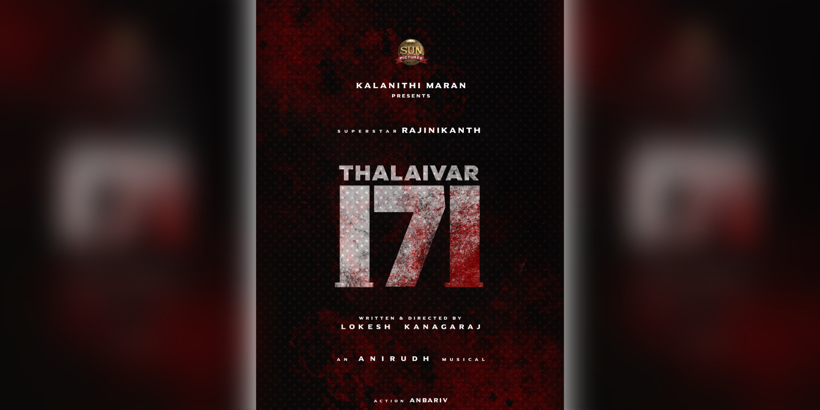 A poster of Rajinikanth’s next Thalaivar 171 A poster of Rajinikanth's next Thalaivar 171