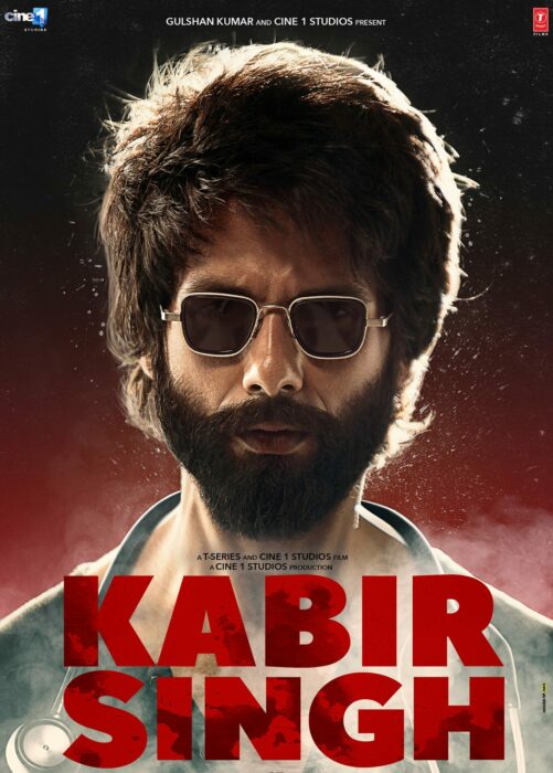 A poster of Sandeep Reddy Vanga's Kabir Singh