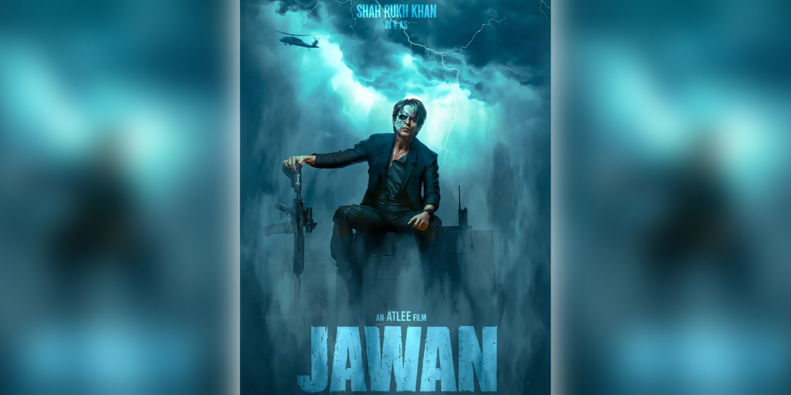 A poster of Atlee  Jawan A poster of Atlee Jawan