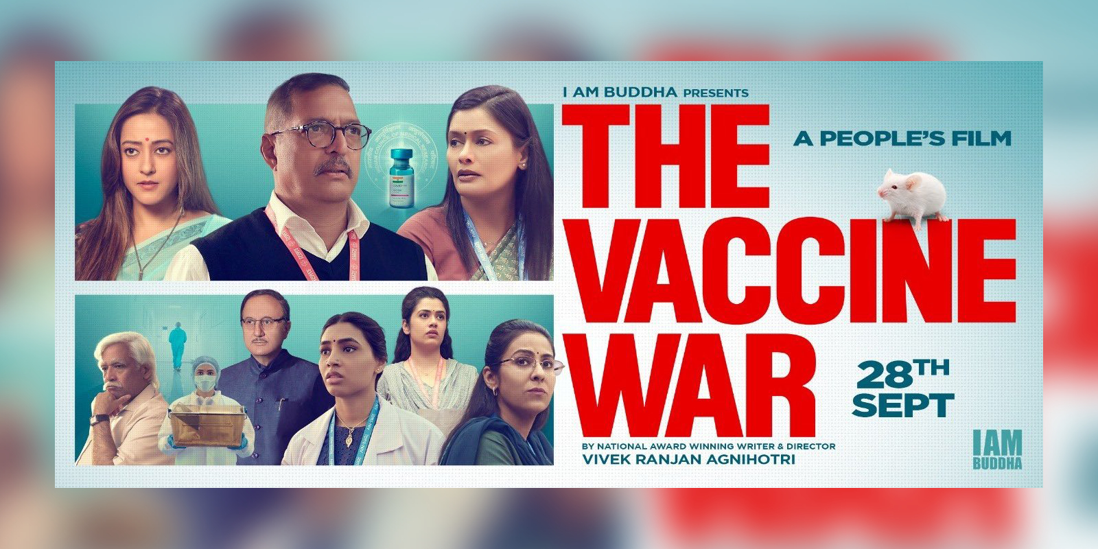 A poster of the film The Vaccine War A poster of the film The Vaccine War